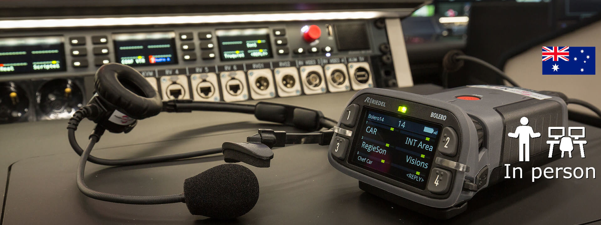 Riedel Workshops Sydney - Bolero Integrated (Artist)